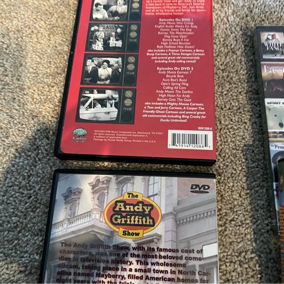 LOT of 7 DVDs Classic Variety Shows Andy Griffith Abbott & Costello Grumpy Old M - Picture 3 of 7